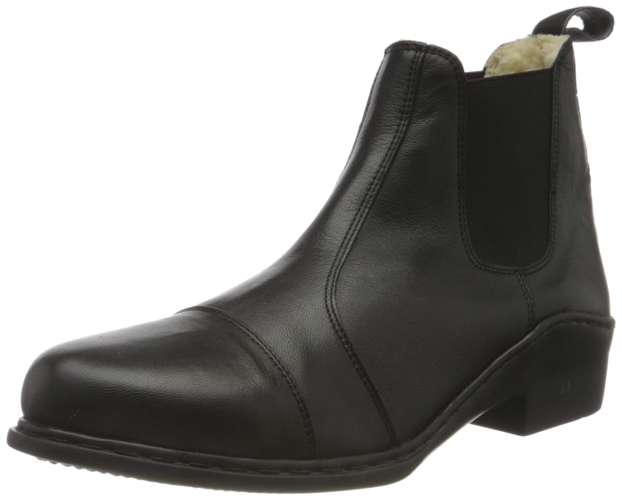 HKM Stiefeletten-Softyteddyfutter-mit Elastikeinsatz9100, Stivali da cavallerizzi Unisex-Adulto