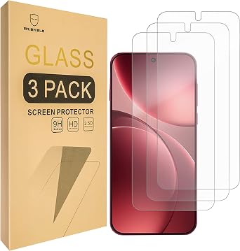 Mr.Shield 3-Pack Tempered Glass Screen Protector for OPPO Find X9 5G