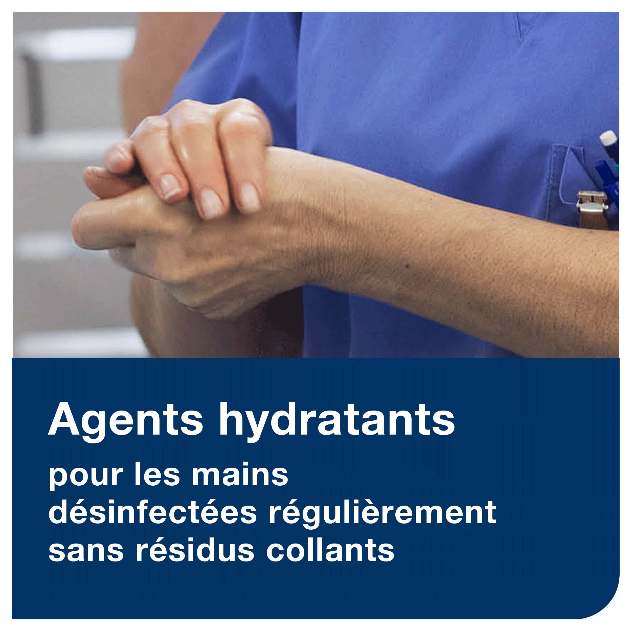 Tork Salubrin Gel Désinfectant pour les Mains Hydratant Flacon Pompe, en 1500 et en 14476, 8 × 500 ml, 911103