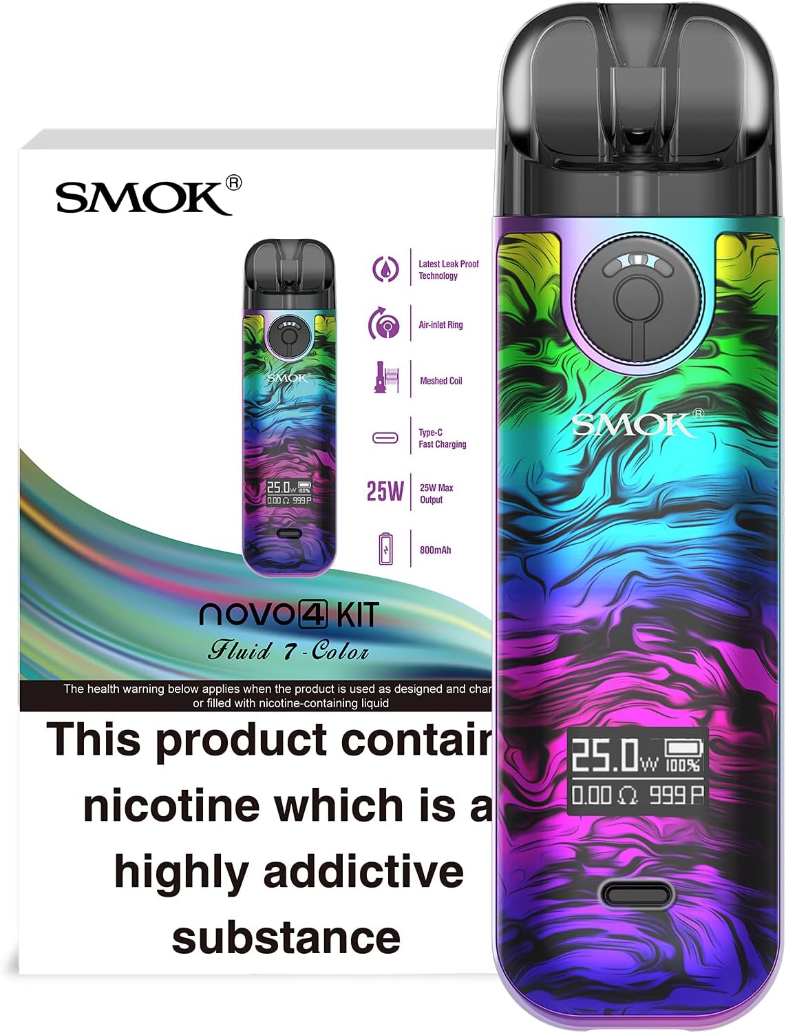SMOK Novo 4 Kit Compact, Powerful, Stylish Your Ultimate Vaping