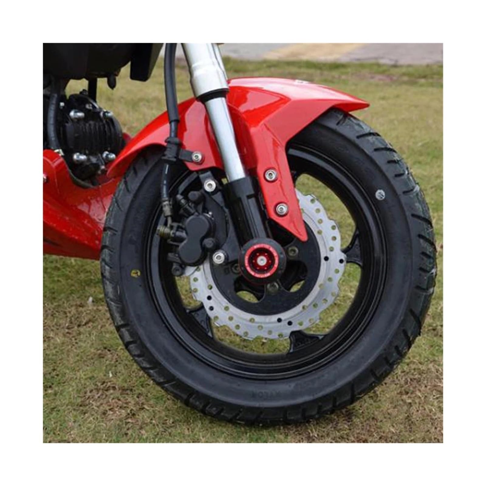Moto Tamponi Paratelaio Protezione Universal Ruote Di Motociclette, Protezioni Moto, Copri Forcella Anteriore In Lega Per Motocross