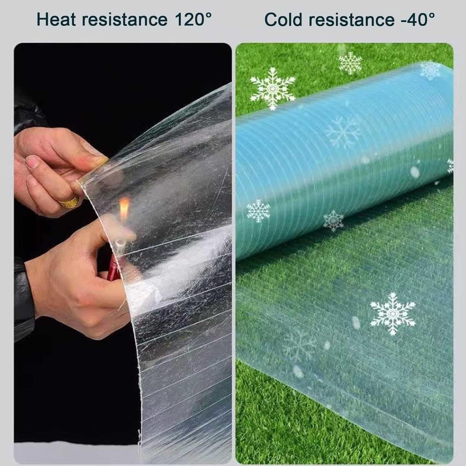 Strato del tetto del policarbonato, copertura esterna resistente ai raggi UV di plastica trasparente e pannelli della serra, spessore durevole 0,8 mm