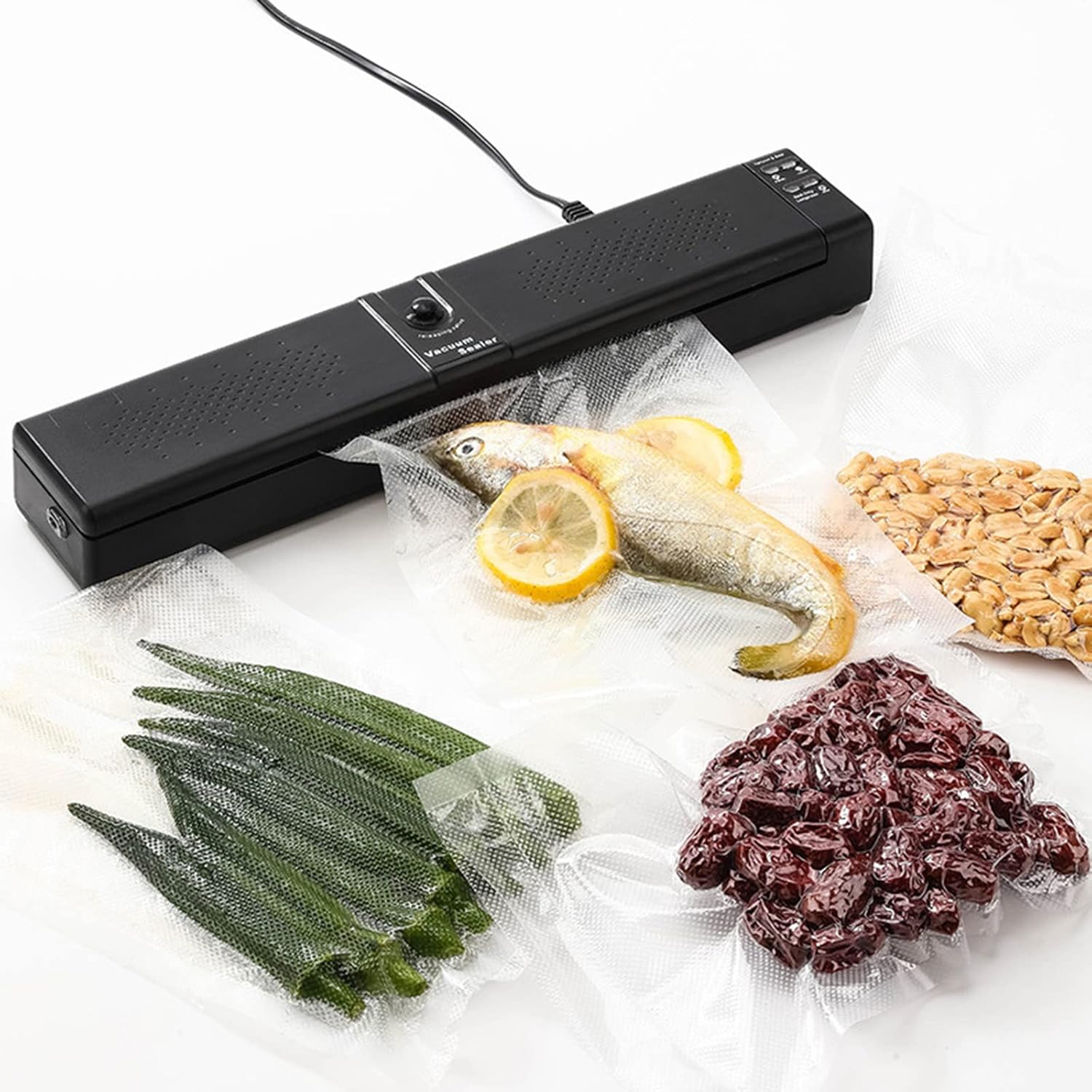 Vacuum Sealer Machine 65kpa Powerful Full Automatic Food
