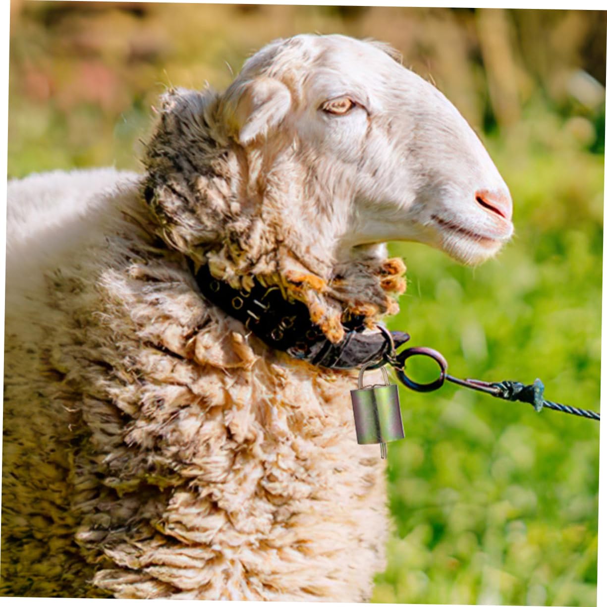 BESPORTBLE 6Pcs Livestock Hanging Bells for Cattle Horses and Sheep Durable Farm Animal Bells with Loud Crisp Sound for Easy Location and Loss Device