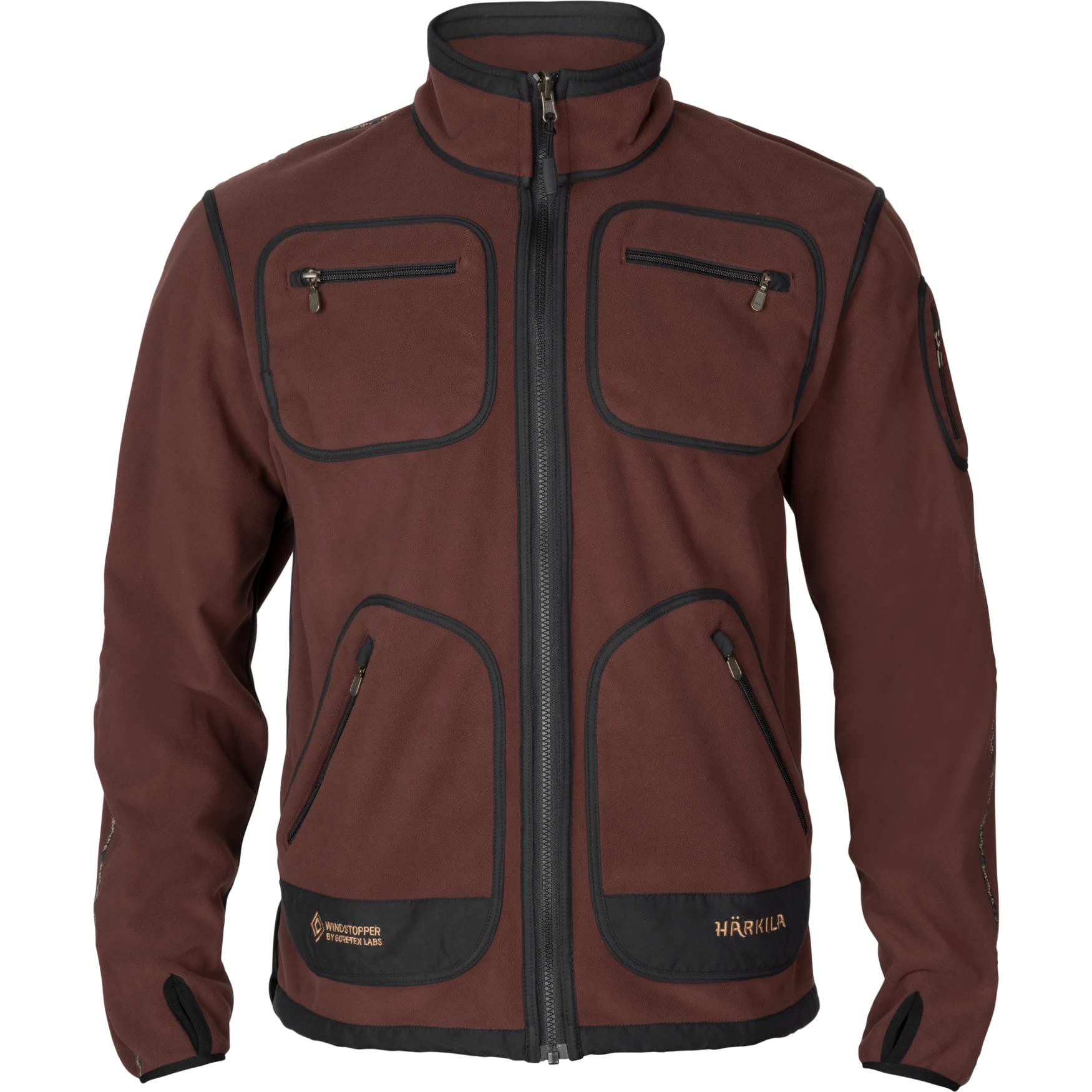 Härkila Kamko Fleecejacke Herren | Jagdbekleidung & Outdoorjacke | Winddicht, Warm, Atmungsaktiv, Wendejacke | Skandinavische Qualität Jagd Kleidung – Made to Last