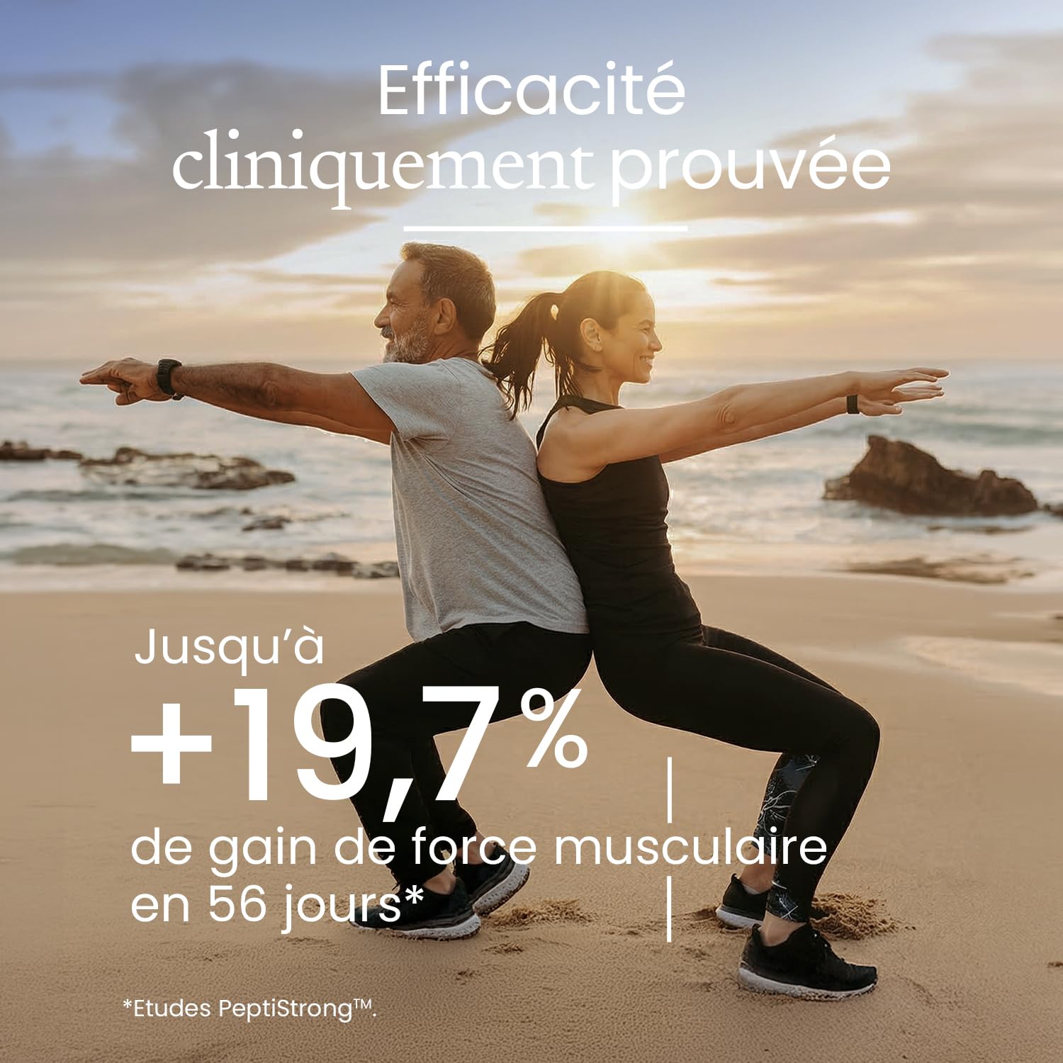 ACTIV’ENERGIE Complexe Créatine | 4 Actifs Brevetés | Force - Tonicité - Énergie | Dosages Cliniques | Efficacité Prouvée + 19,7% de Force Musculaire en 8 semaines | Fabriqué en France | Terravita