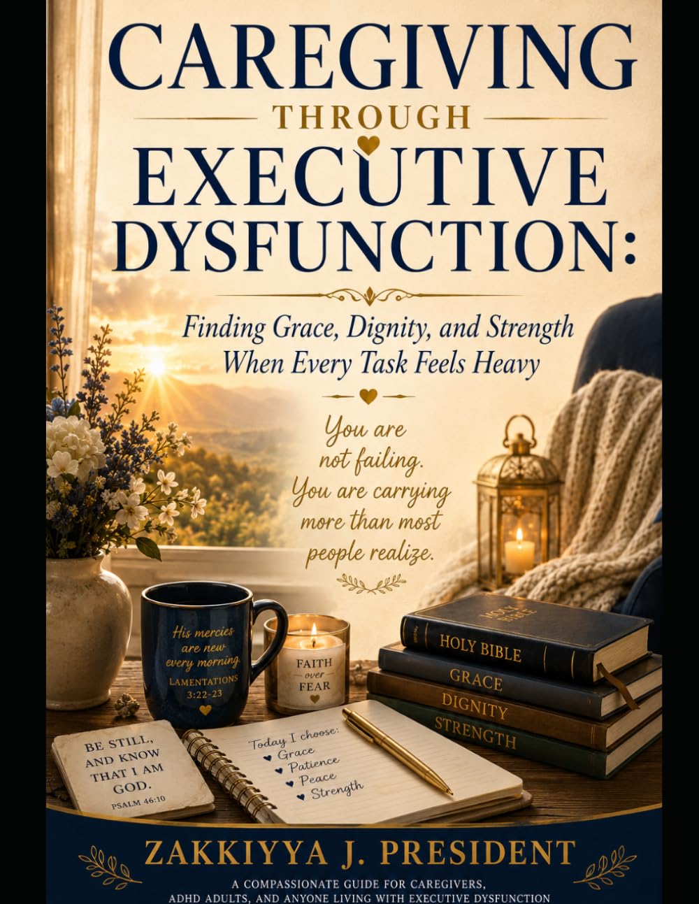 CAREGIVING THROUGH EXECUTIVE DYSFUNCTION: Finding Grace, Dignity, and Strength When Every Task Feels Heavy