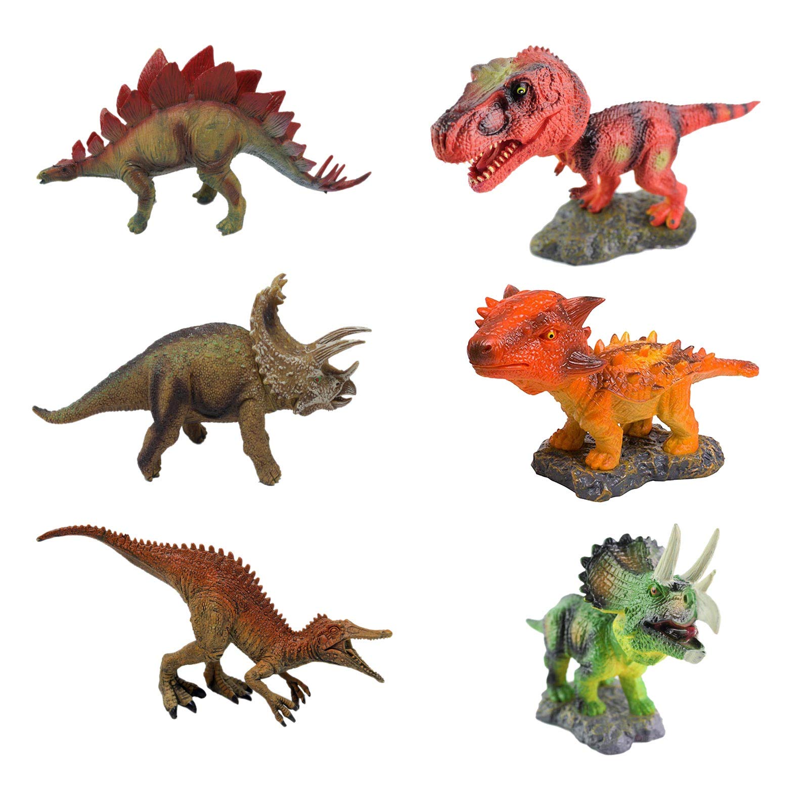 Buy Tootpado Mini Dinosaur Figure Toys Set (4 Inch) Plastic Dinosaur