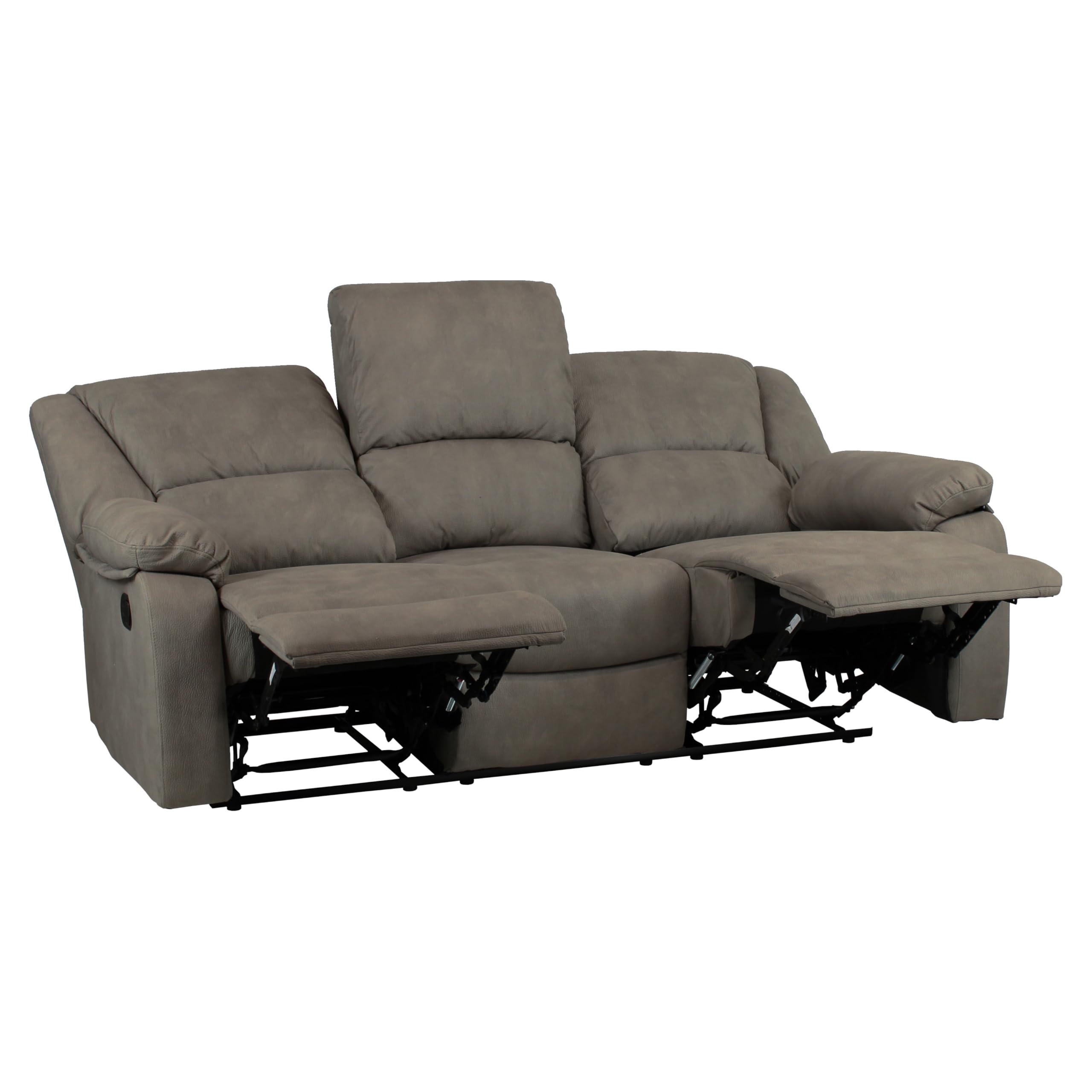 Poltrona Gonfiabile Divano Posti Reclinabile HOMCOM Pelle PVC