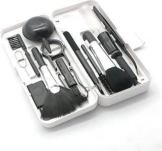 أدوات تنظيف لوحات المفاتيح - مجموعة متعددة الوظائف مصممة للحفاظ على جهاز الكمبيوتر واللابتوب وسماعات الرأس في حالة ممتازة