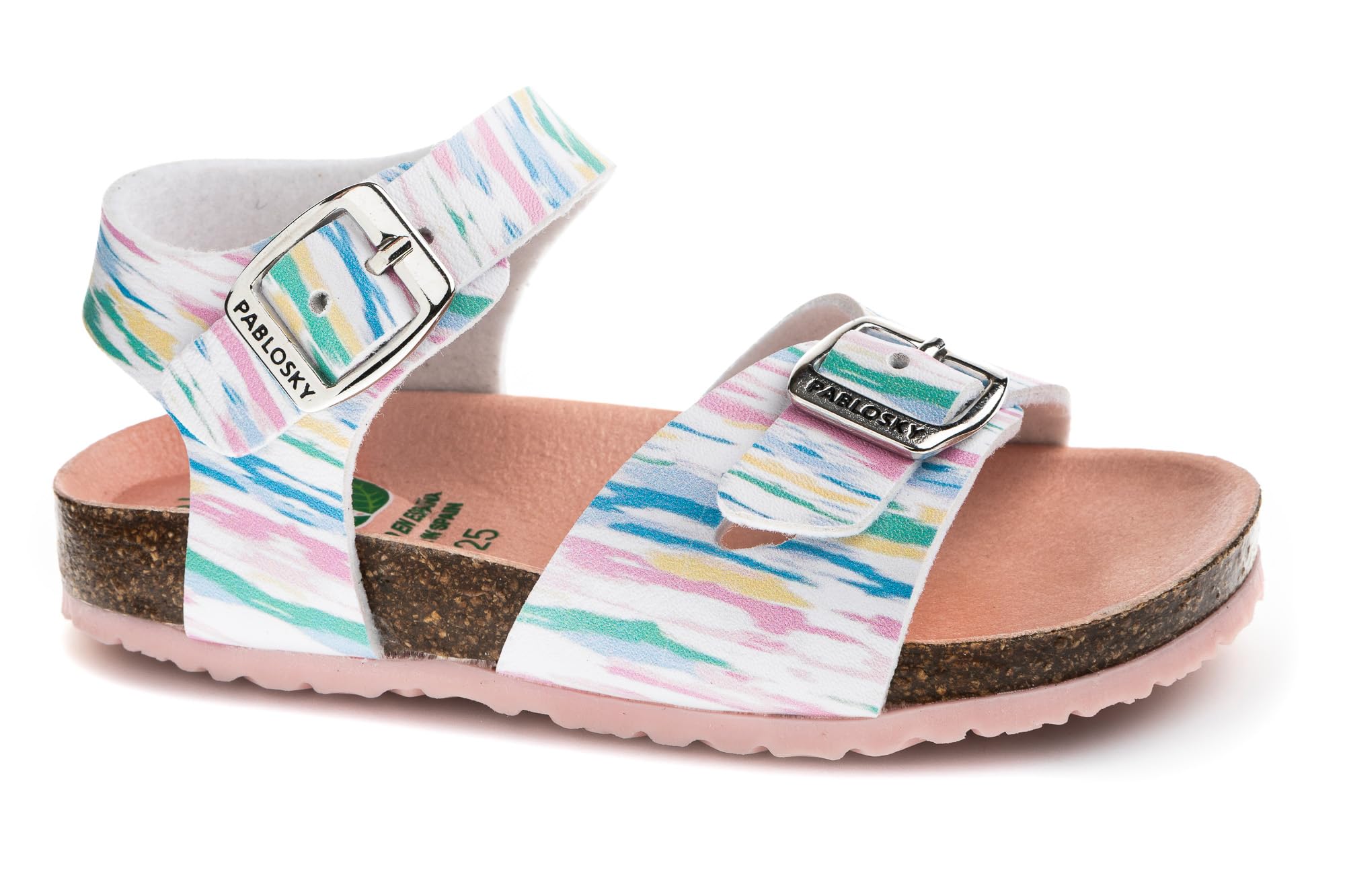Pablosky Damen Weiß Bio 446607, Sandalen, 26 Eu Large