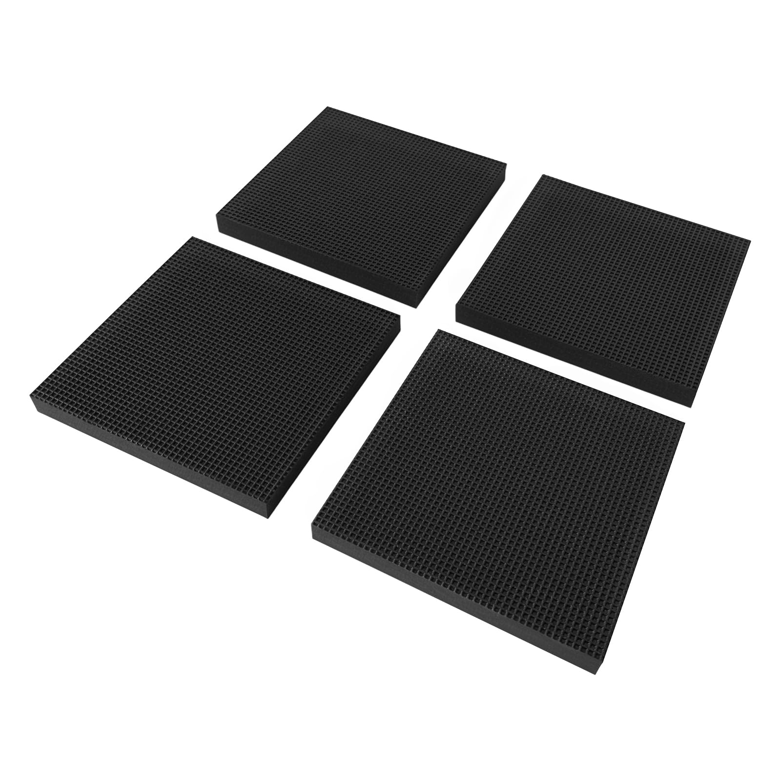 4 Pack 2×2×2 Inch Thick Rubber Anti-Vibration Pads & Shock Absorbing Pads — Amazon image 8
