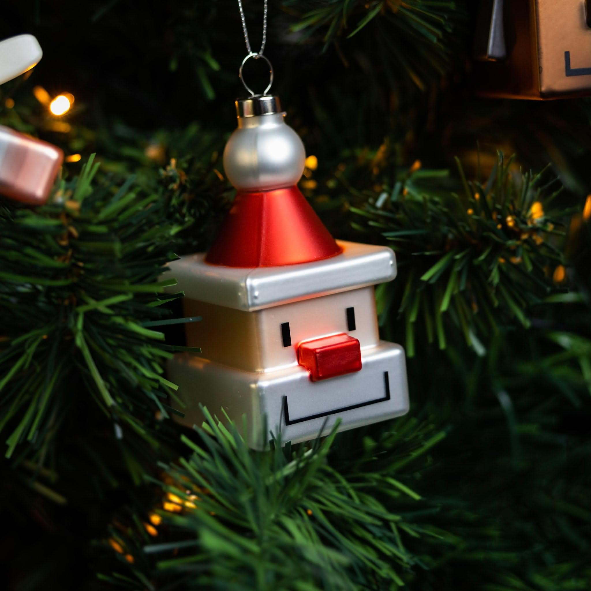 Alessi Santa Cube, Decorazione Natale, szkło, wielokolorowe, One Size
