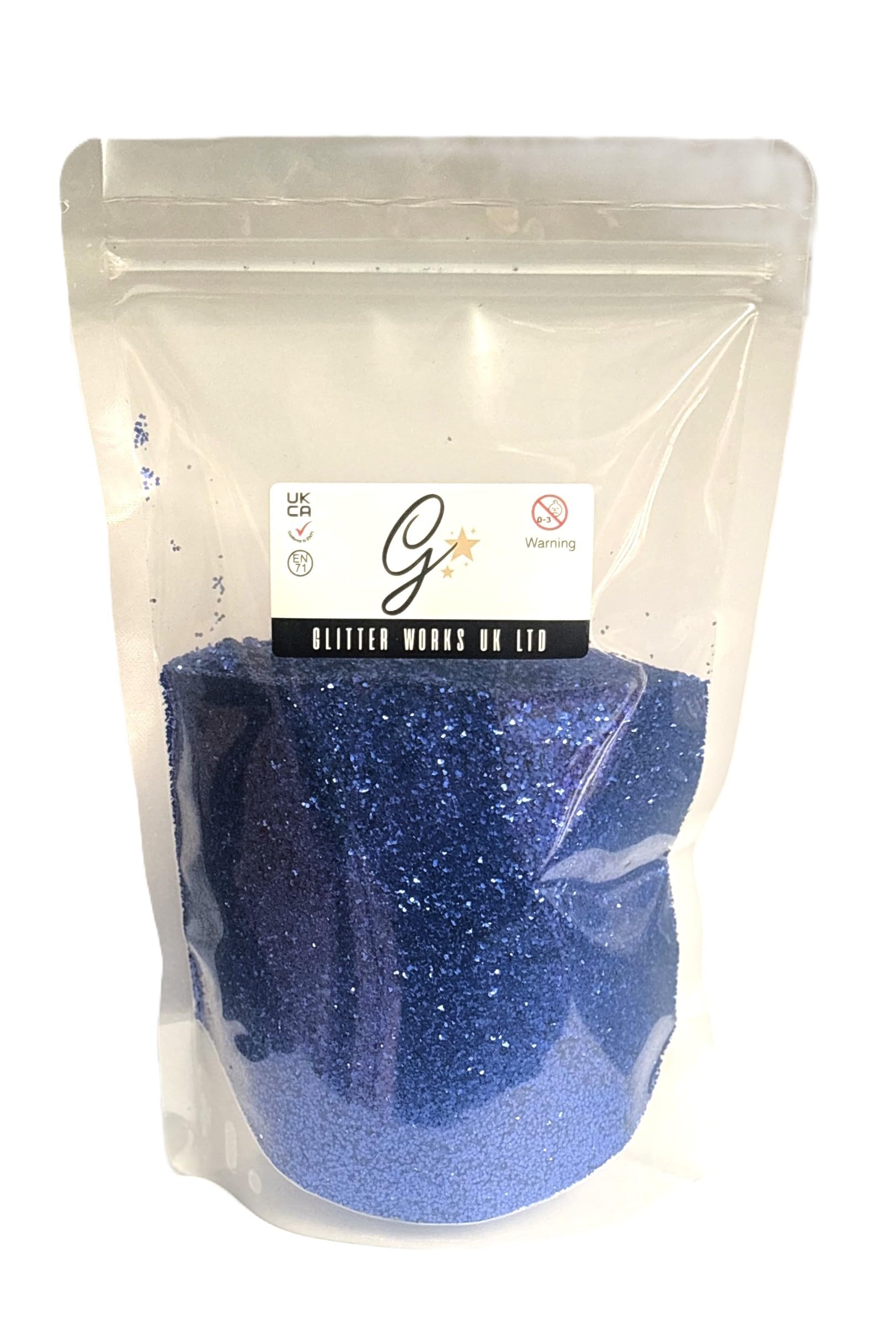 Glitterexpress Glitter Pvc Royal Blue,500G