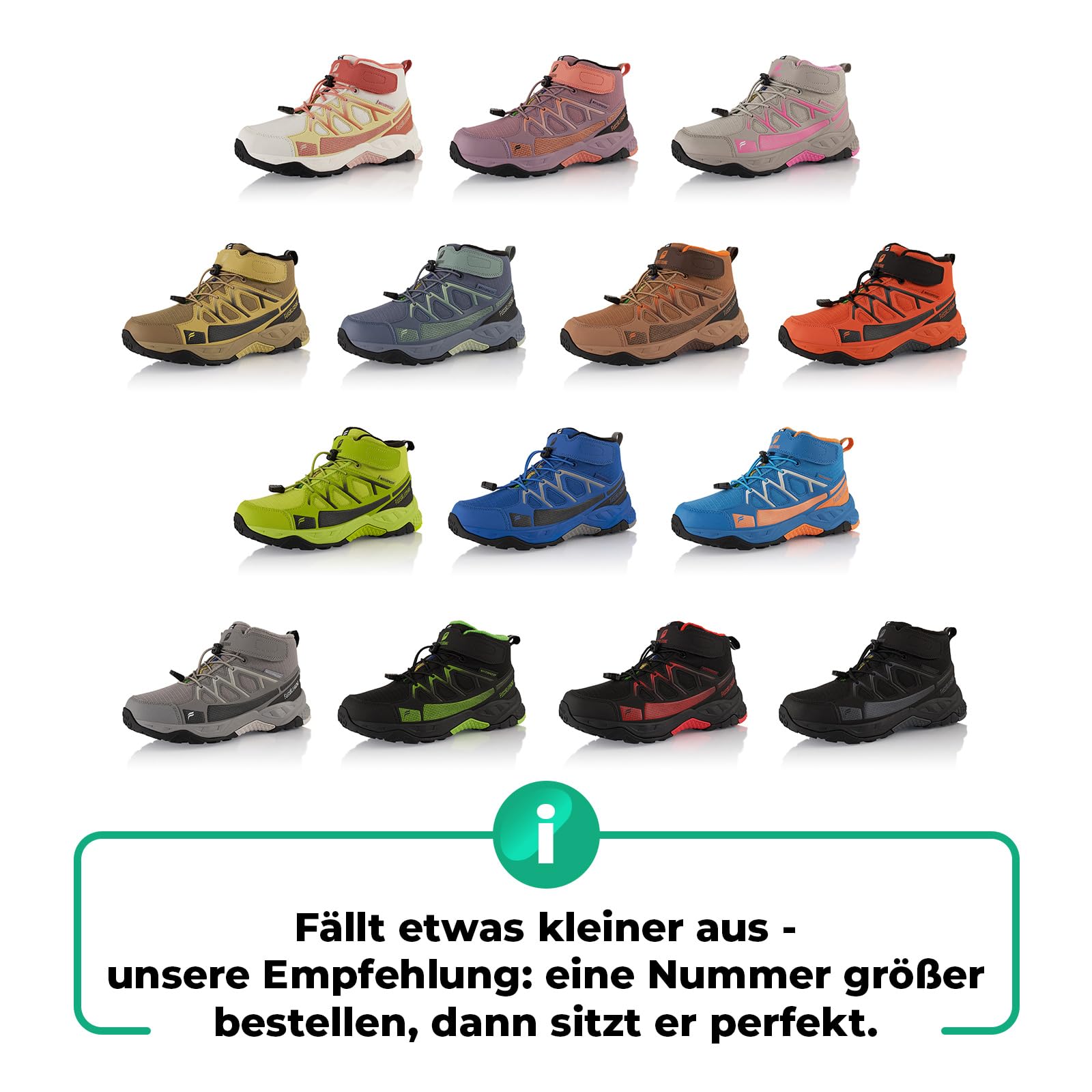 Fusskleidung Damen Herren Winterstiefel Wasserdicht Gefütterte Wanderschuhe