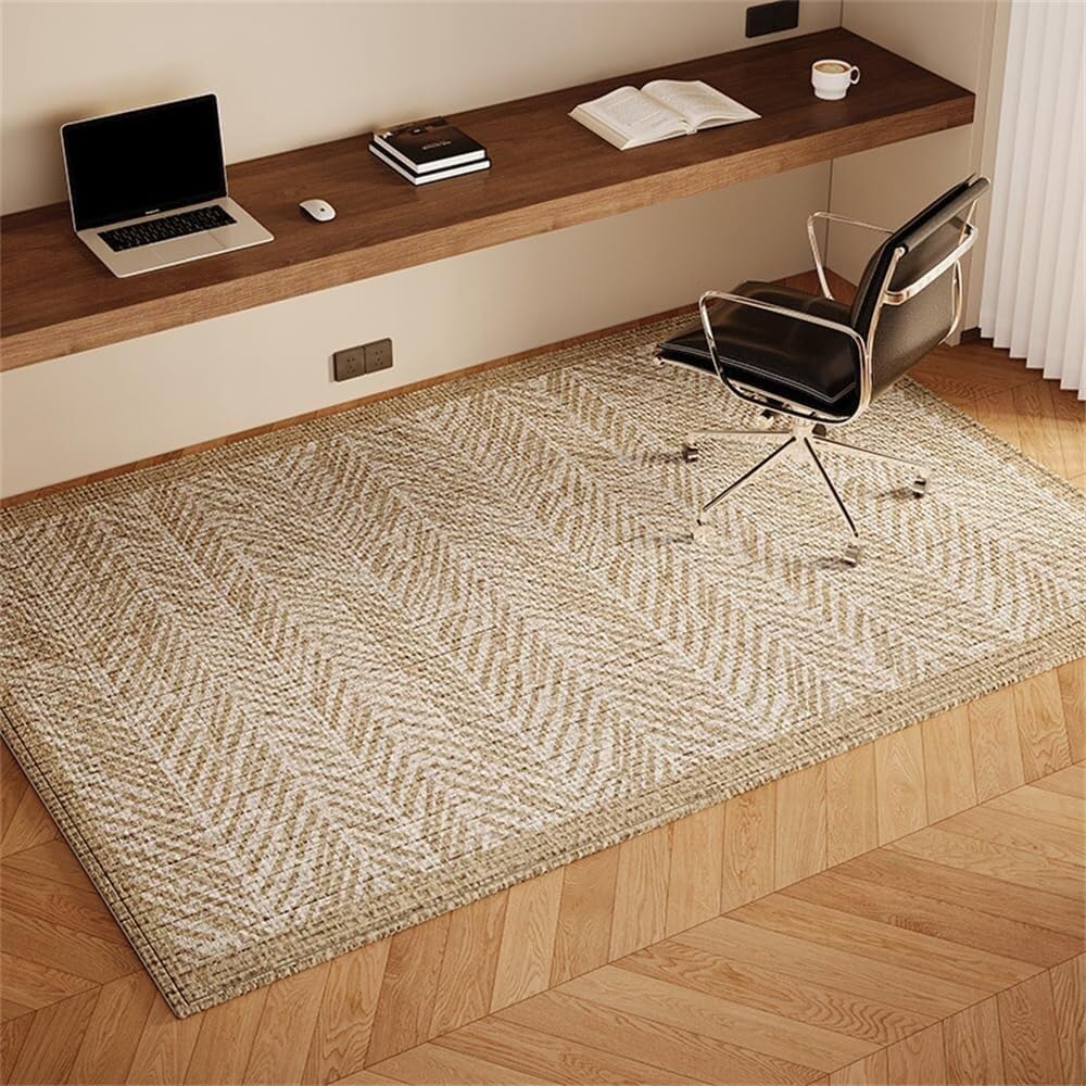 Premium durable range Low-pile Computer Gaming Chair Mat – Multi-purpose Protective Rug Suitable For Wooden Floors(Pine Needles,80x120cm)