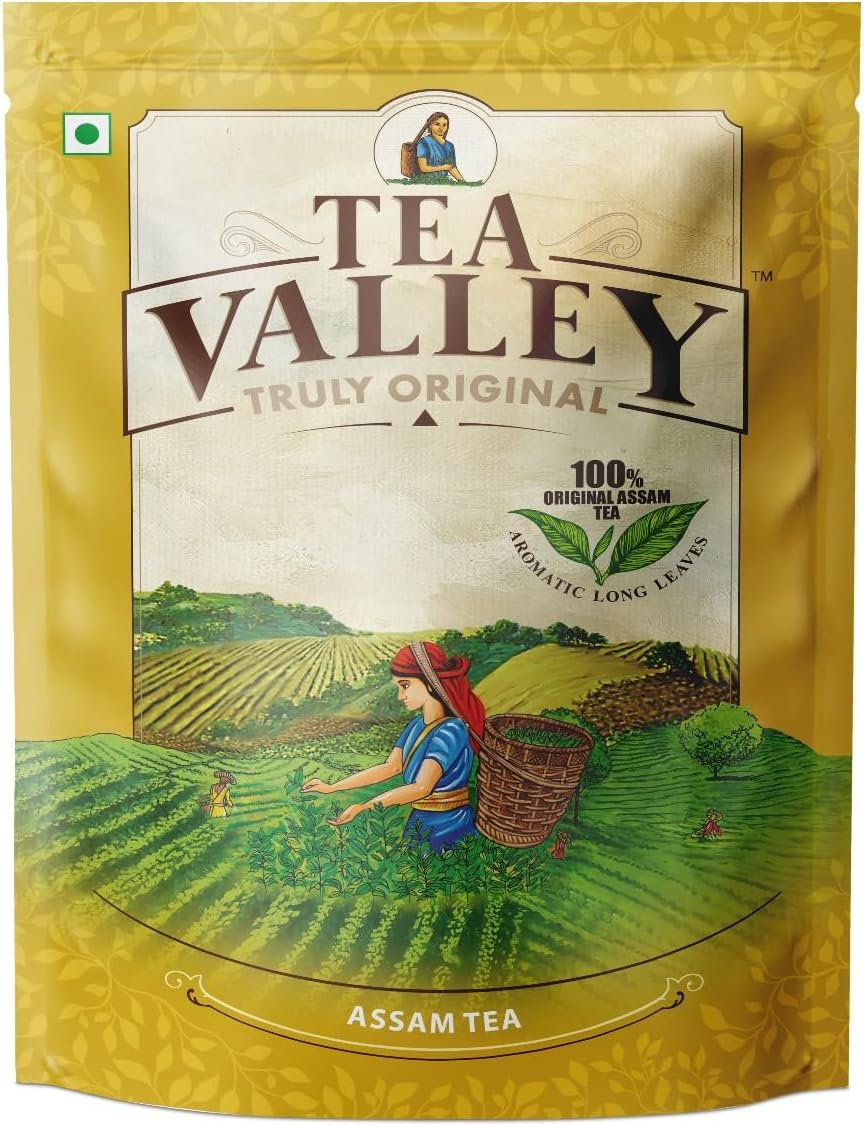 Truly Original Assam Tea | 1kg | 100% Pure Assam Long Leaf Tea | Strong, Aromatic & Rich Flavor | Premium Quality Blend