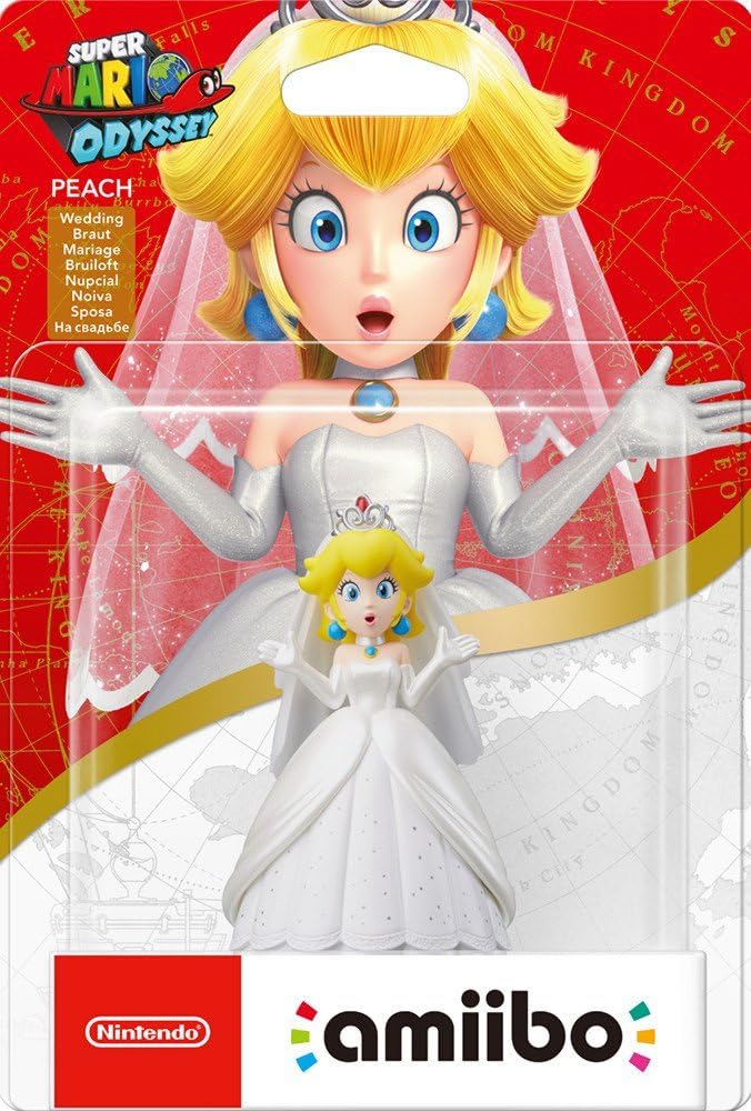AMIIBO PEACH SUPER MARIO ODYSSEY Videojuegos