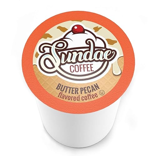 Miniatura 3 de Sundae - Cápsulas de café con sabor a helado, compatibles con 2.0 Keurig K-Cup Brewer, (mantequilla pecana) 48 unidades