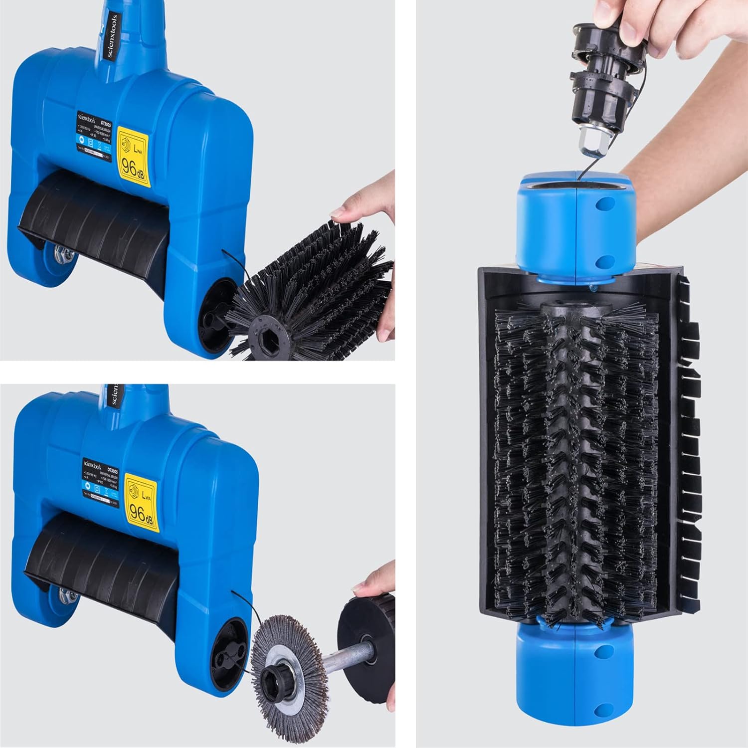 SICENXTOOLS Grout Cleaner Machine Heavy Duty Brush Part for Paver ,Patio ,Wooden Deck ,Flagstone Outdoor : Patio, Lawn & Garden