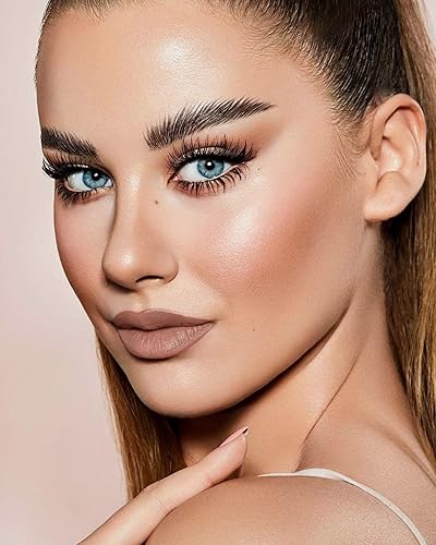 Vista 74 de Lápiz labial marrón nude para mujer, color permanece de larga duración, sin manchas, lápiz labial líquido mate a prueba de transferencia