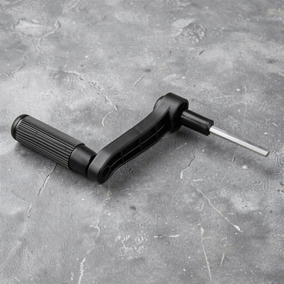 2pcs Manual Crank Handle Replacement for Adjustable Height Desks Black