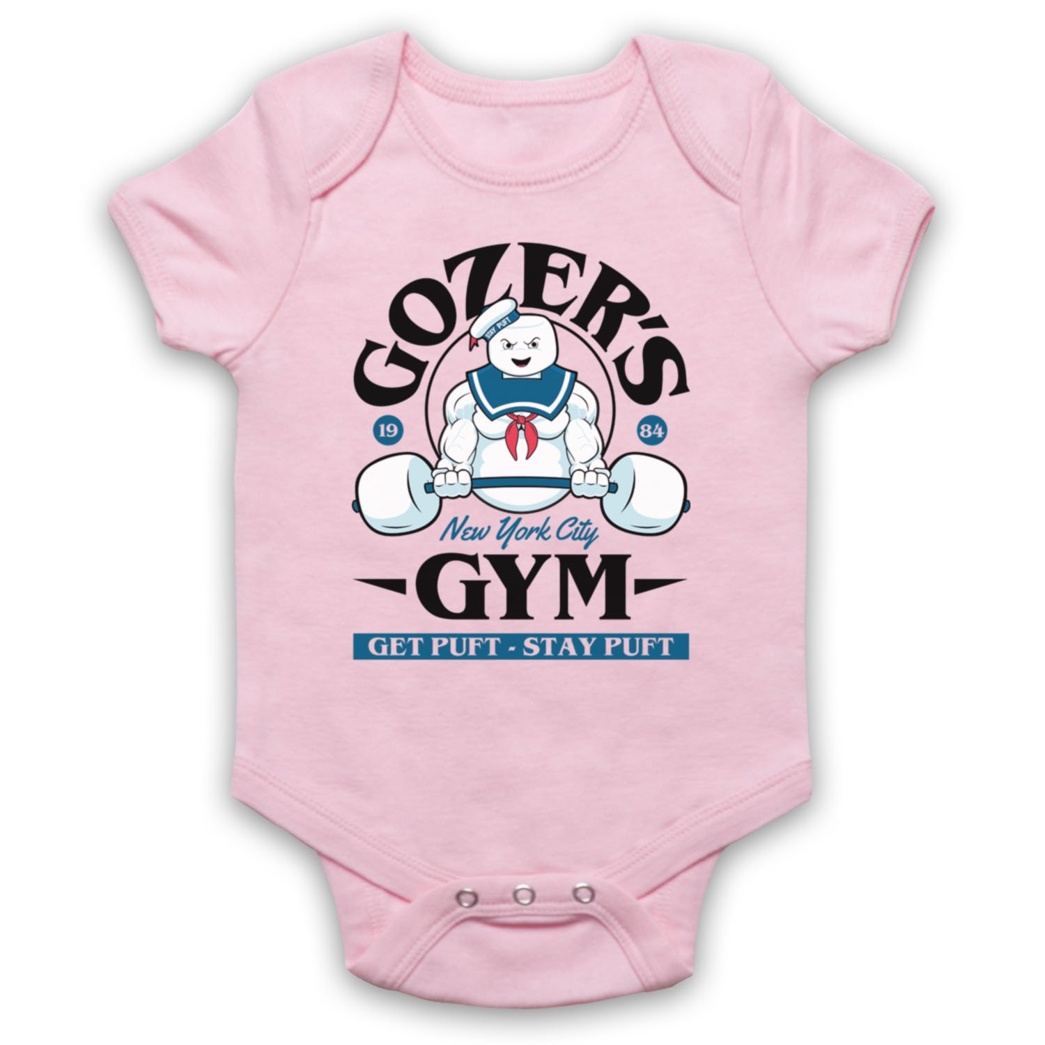 Barboteuse Ghostbusters Gozer's Gym imprimé rétro rigolo