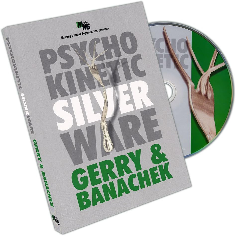 Murphy's Magic Psychokinetic Silverware by Gerry and Banachek - DVD