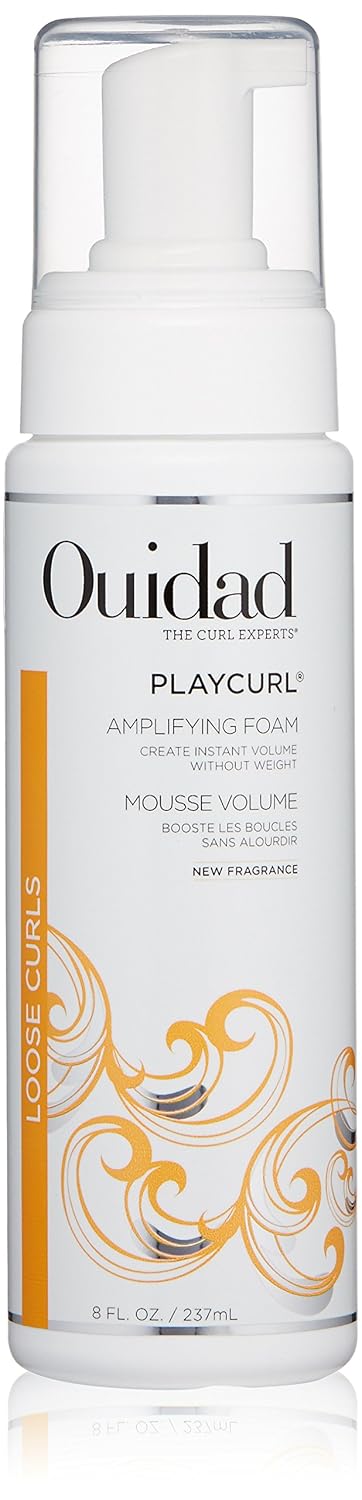 Ouidad PlayCurl Curl Amplifying Foam for Unisex, 8 Fl Oz