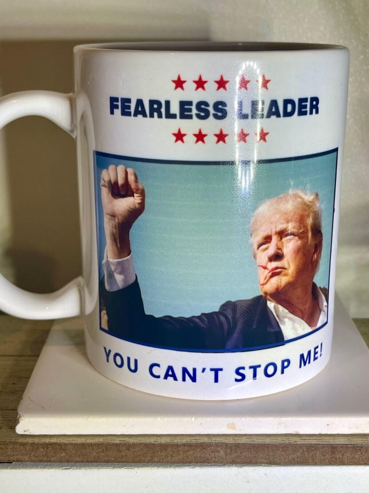 BALAJITRADE Donald Trump Mug | Assassination Attempt | Coffee Mug 2024 US Election MAG Printed Coffee and Tea Ceramic Mug- 320 ML Ceramic Coffee Mug 6655