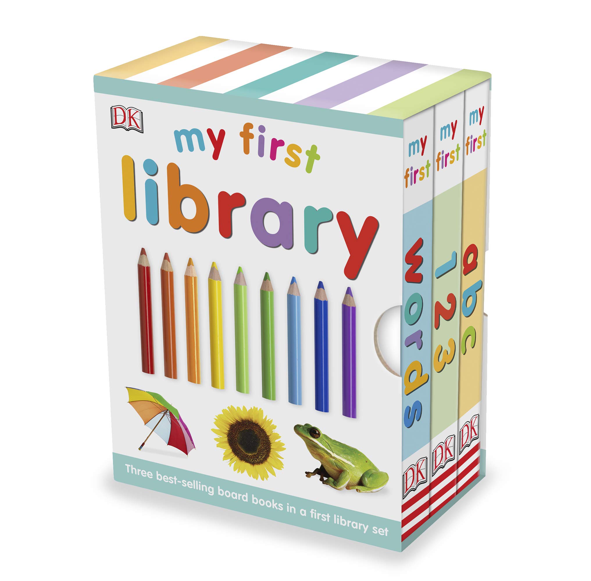 DK My First Library: Three Best-Selling Board Books in a Library Set