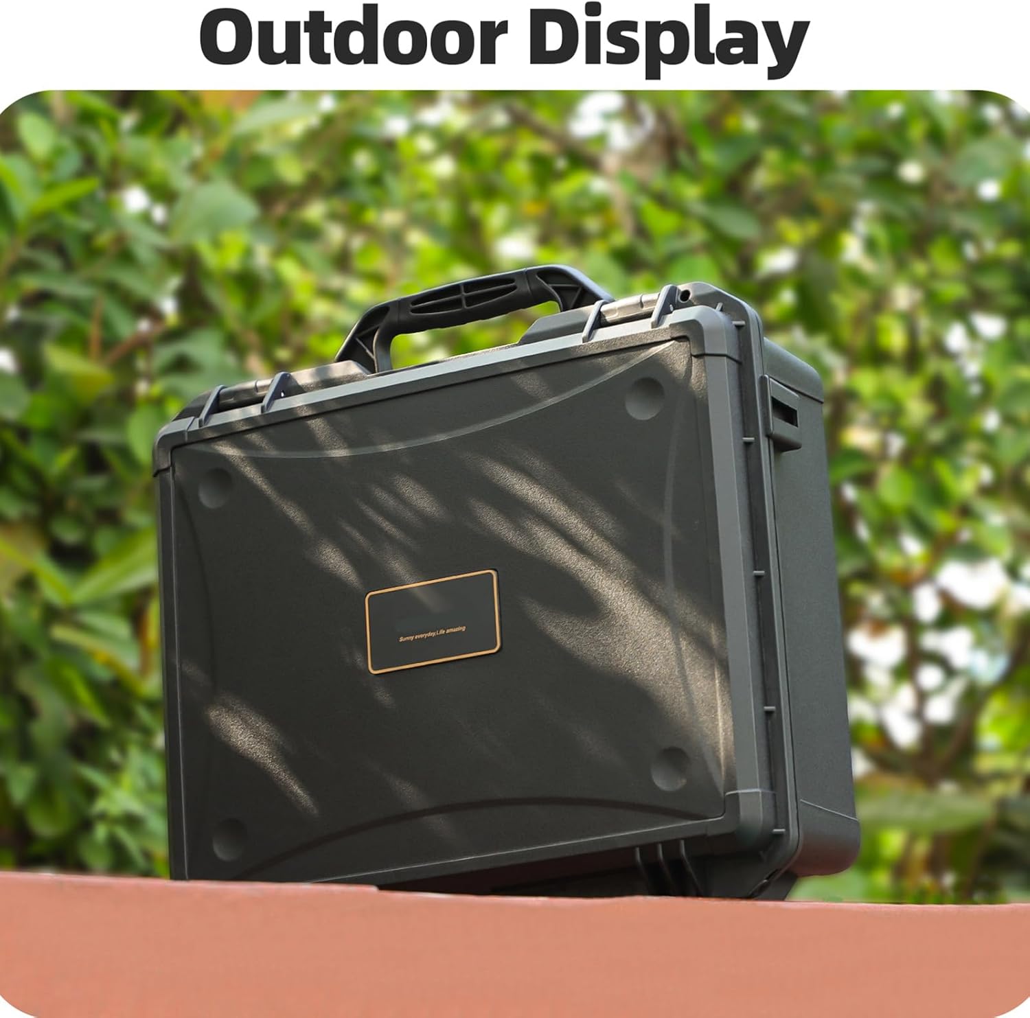 アクセサリー収納用の調節可能なショルダーストラップ付きポータブル耐衝撃キャリングケース アウトドアアクティビティアクセサリー収納ボッ