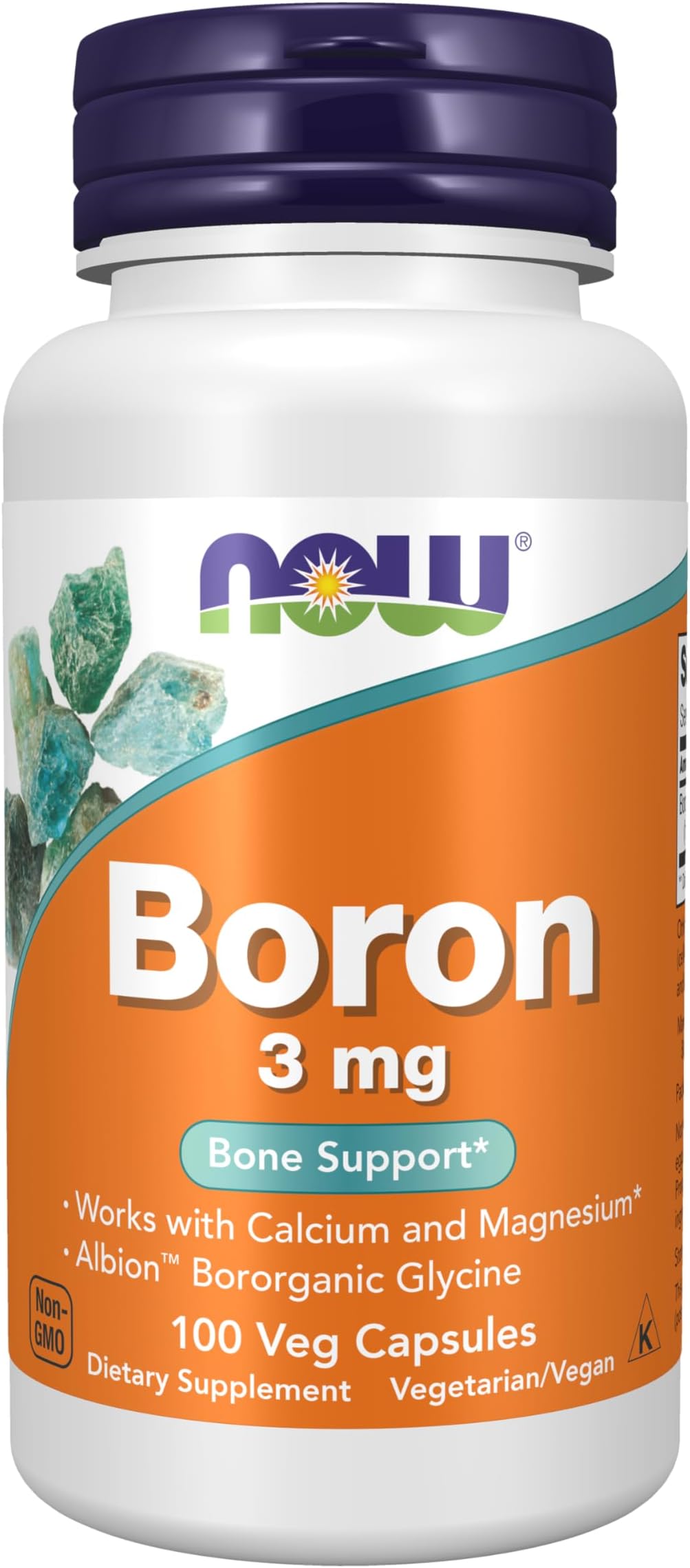 Now Foods - Boron 3 Mg. 100 Capsules