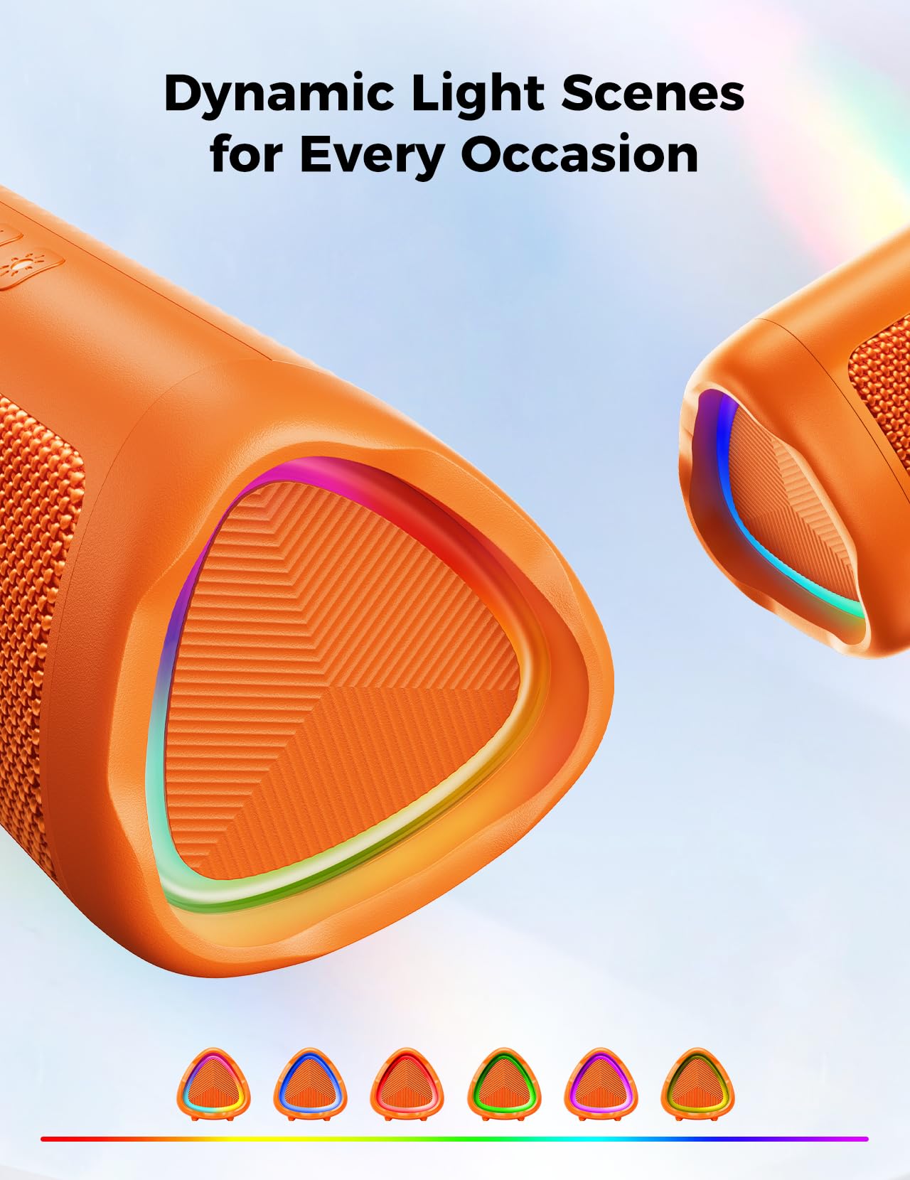 BolaButty Altoparlante Bluetooth con audio HD, portatile, wireless, impermeabile IPX5, fino a 20 ore di riproduzione, accoppiamento TWS, BT5.3, per casa/festa/outdoor/spiaggia, gadget elettronici
