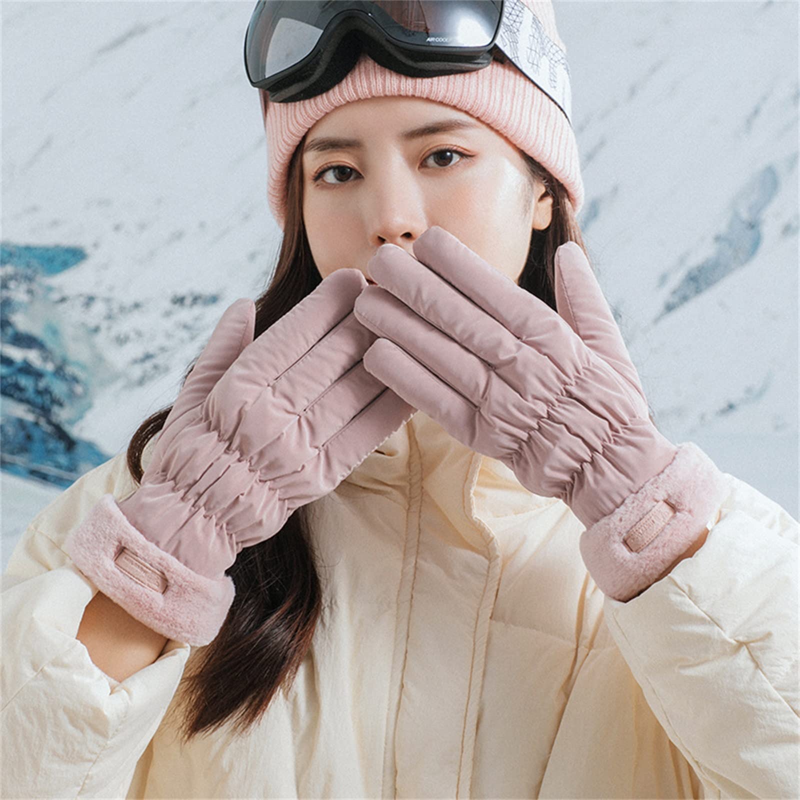 Gants tactiles pour femme parfaits pour le ski et le quotidien