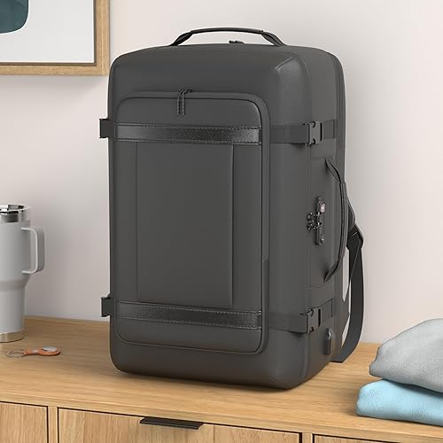 Miniatura 2 de VGOAL Mochila de transporte, bolsa de equipaje de viaje expandible de 40 L, mochila extra grande para portátiles de hasta 17.3 pulgadas