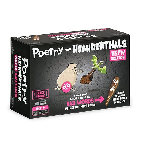 Exploding Kittens Poetry for Neanderthals NSFW Edition 2+ Players -