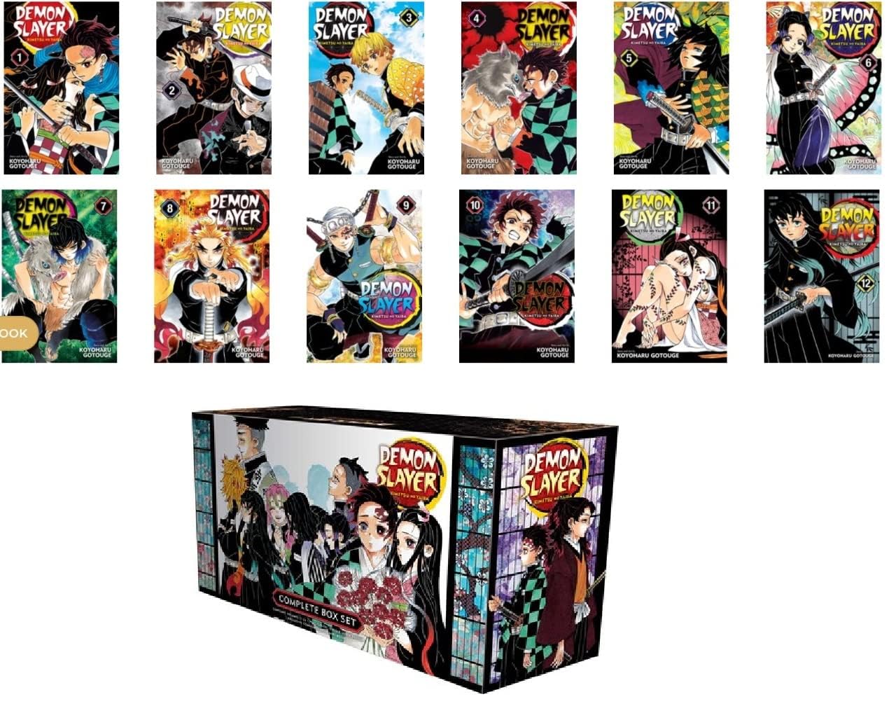 RAUENHABE Demon Slayerr Manga Volumes 1-23 Complete Box Set Volumes