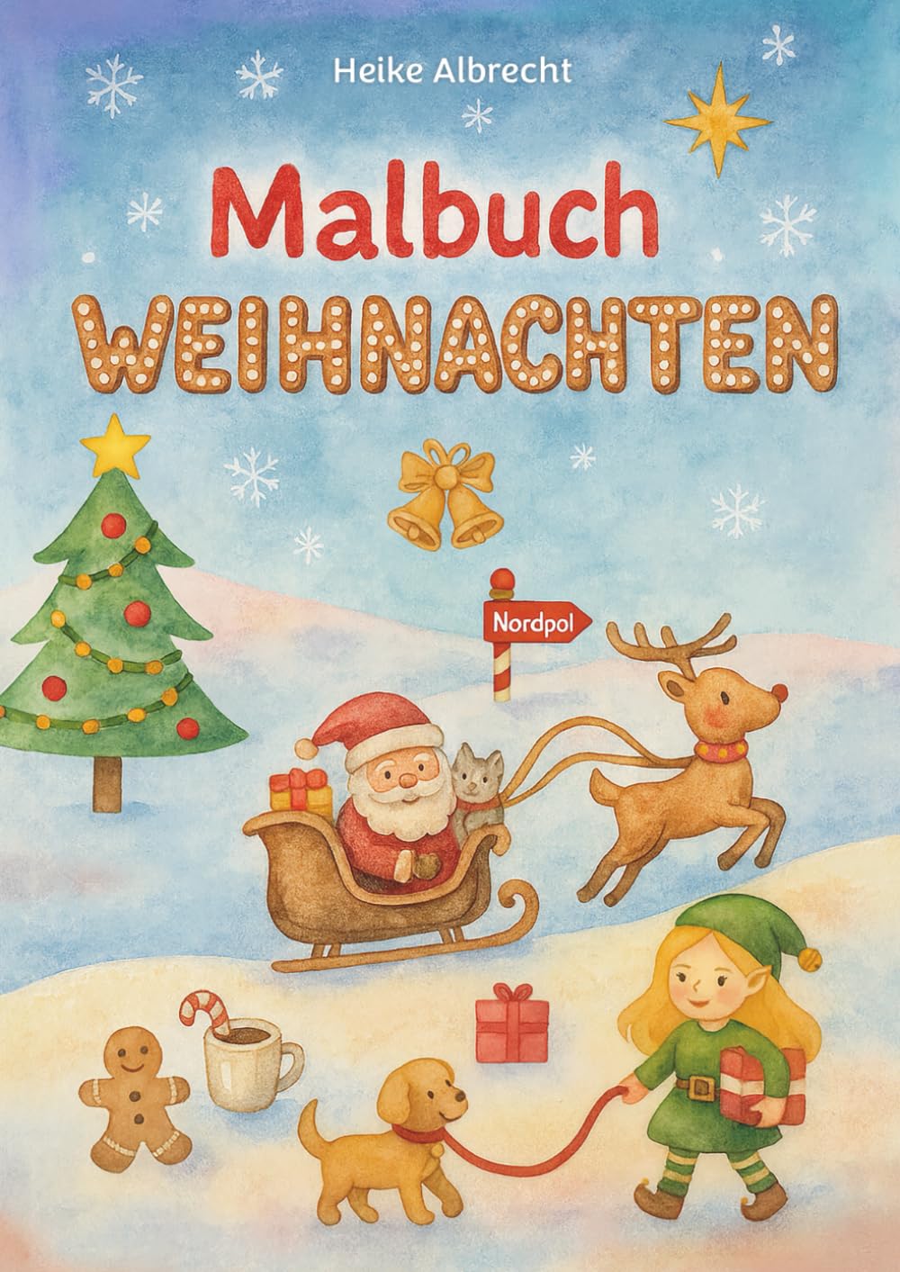Malbuch Weihnachten