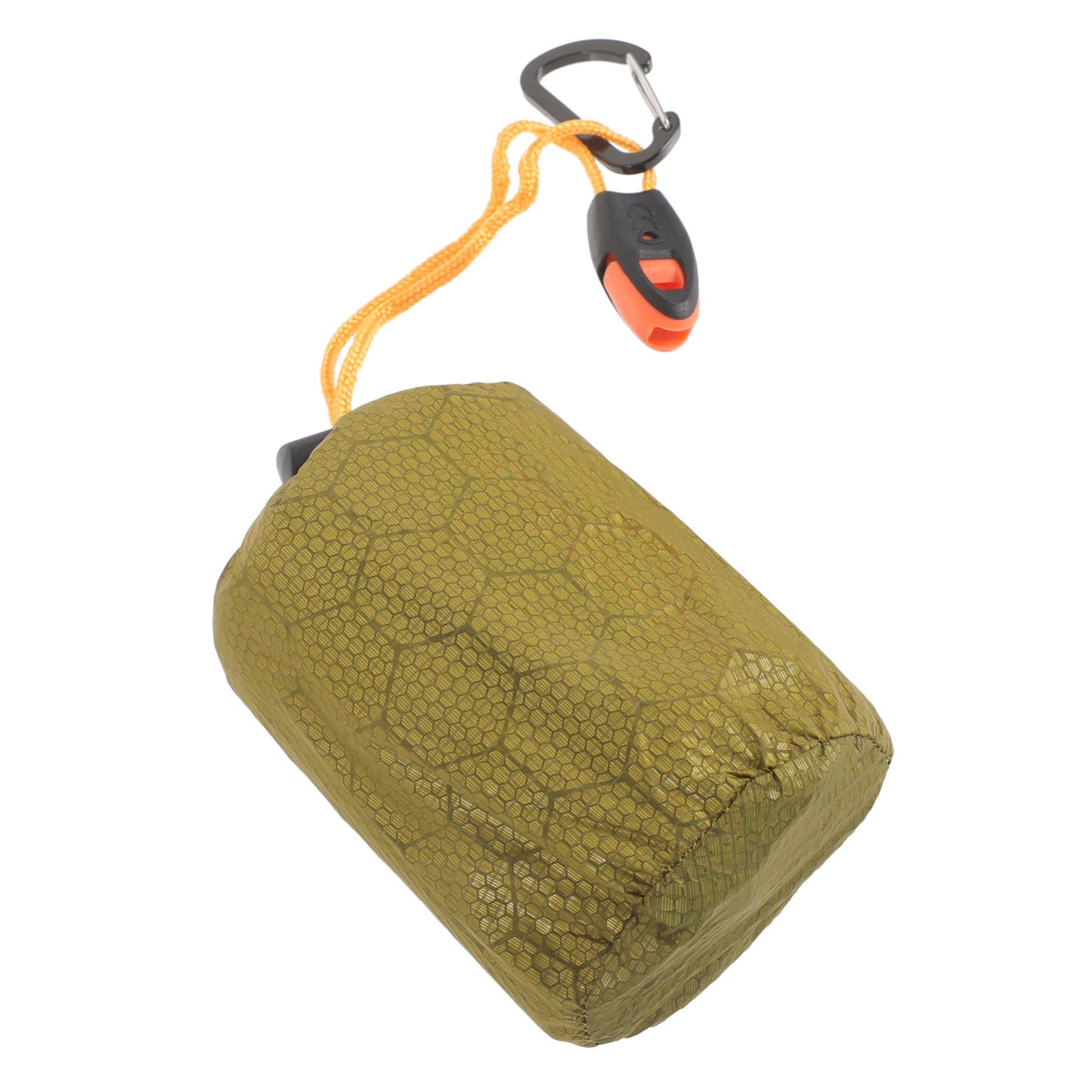 ibasenice Notfall Schlafsack Aluminiumfolie Ultraleicht und Kompakt für Camping Outdoor Aktivitäten Tragebeutel für Einfache Aufbewahrung und Transport