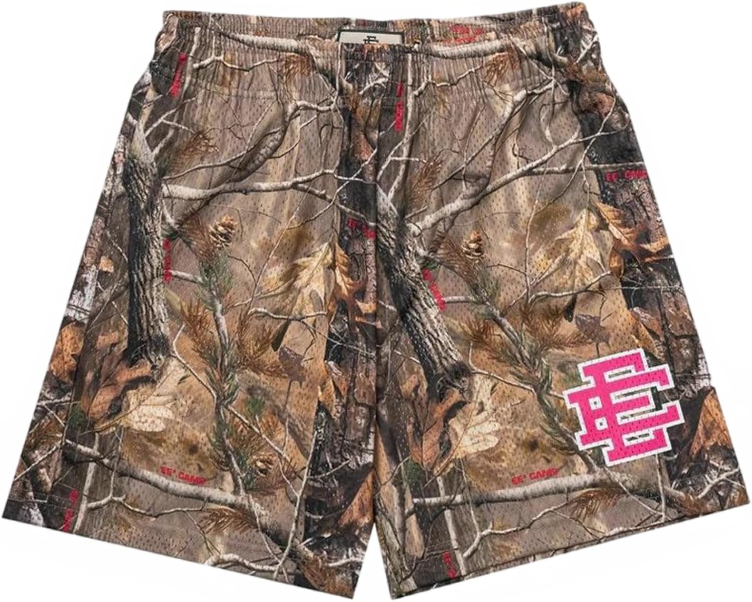 Mesh Print Graphic Drawstring Fashion Casual Cool Basketball Running Shorts