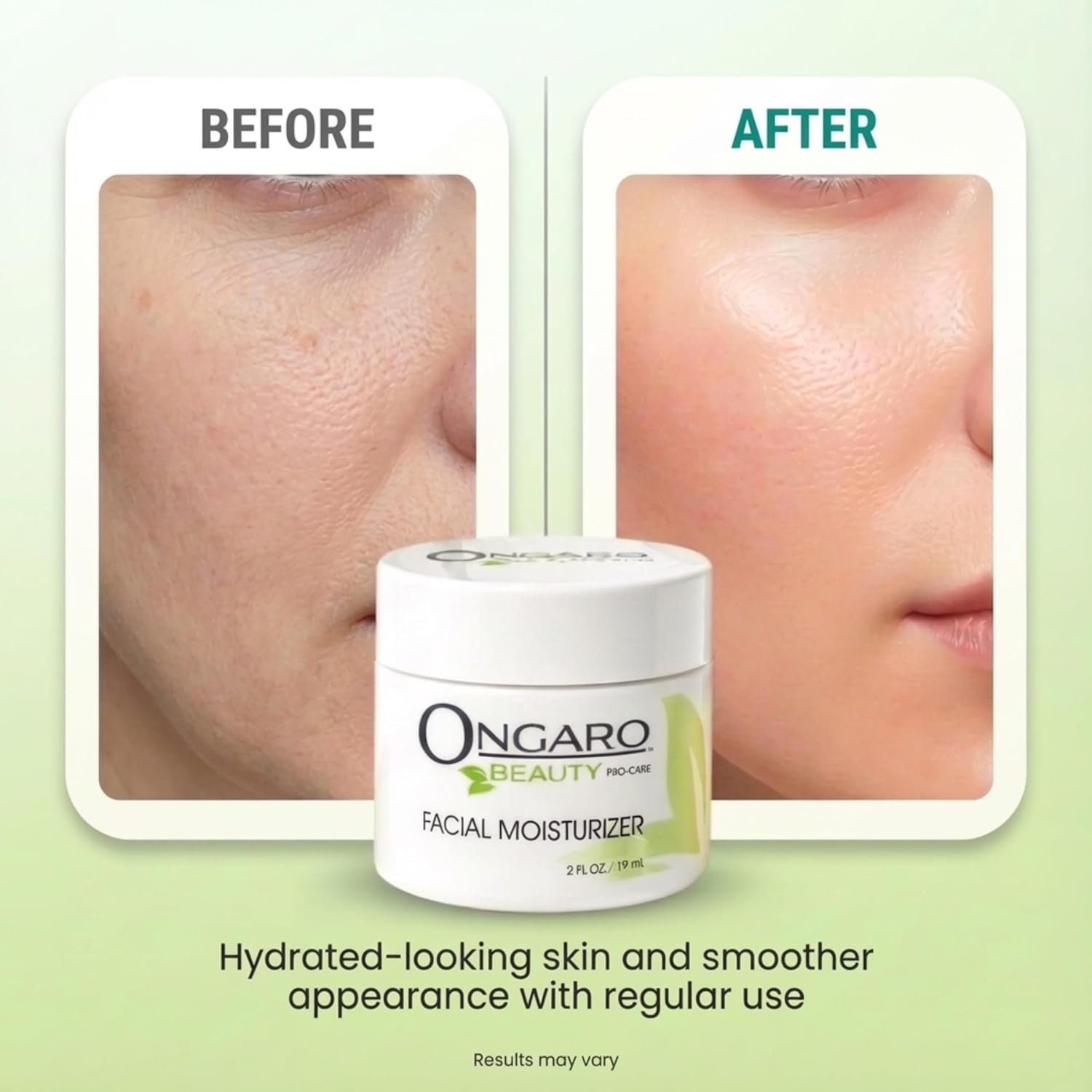 Ongaro Beauty Organic Face Moisturizer - Hydrating Face Cream, Probiotic Moisturizer with Aloe Vera, Vitamin A, C & E - Hyaluronic Acid, Face Lotion for All Skin Types - Nourishes Skin - 2 fl. Oz - Image 3