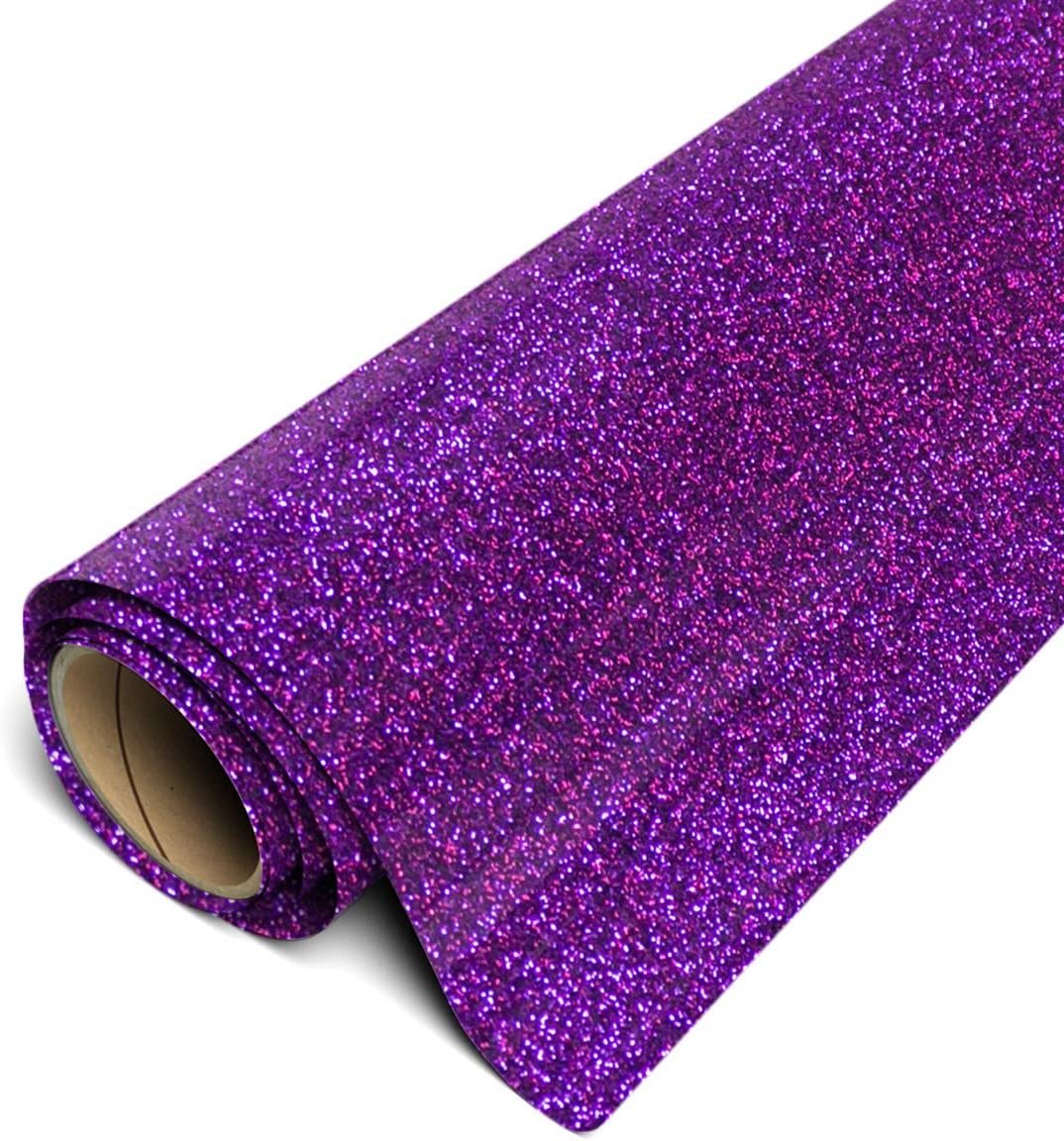 Siser Glitter 11.8"x5yd Roll (Purple, 15ft)