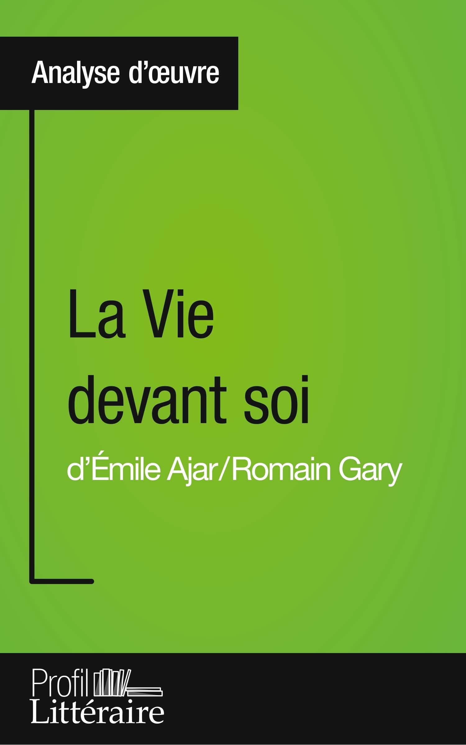 La Vie devant soi de Romain Gary (Analyse approfondie): Approfondissez votre lecture de cette œuvre avec notre profil littéraire (résumé, fiche de lecture et axes de lecture)