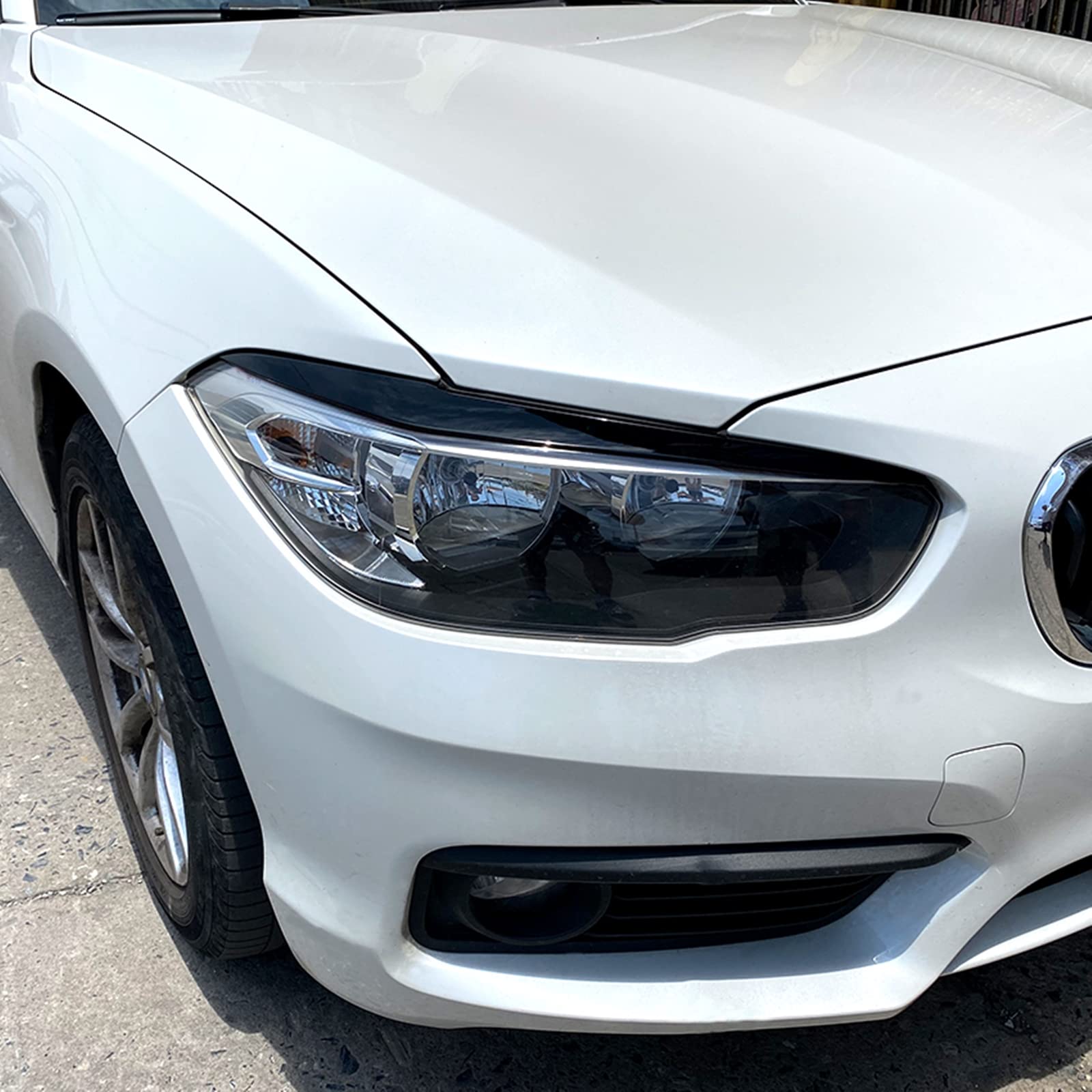Cubierta de moldura de la lámpara de ceja del faro para BMW F20 F21 1-Series 116i 118i 120i 125i 128i Hatchback 2015-2019