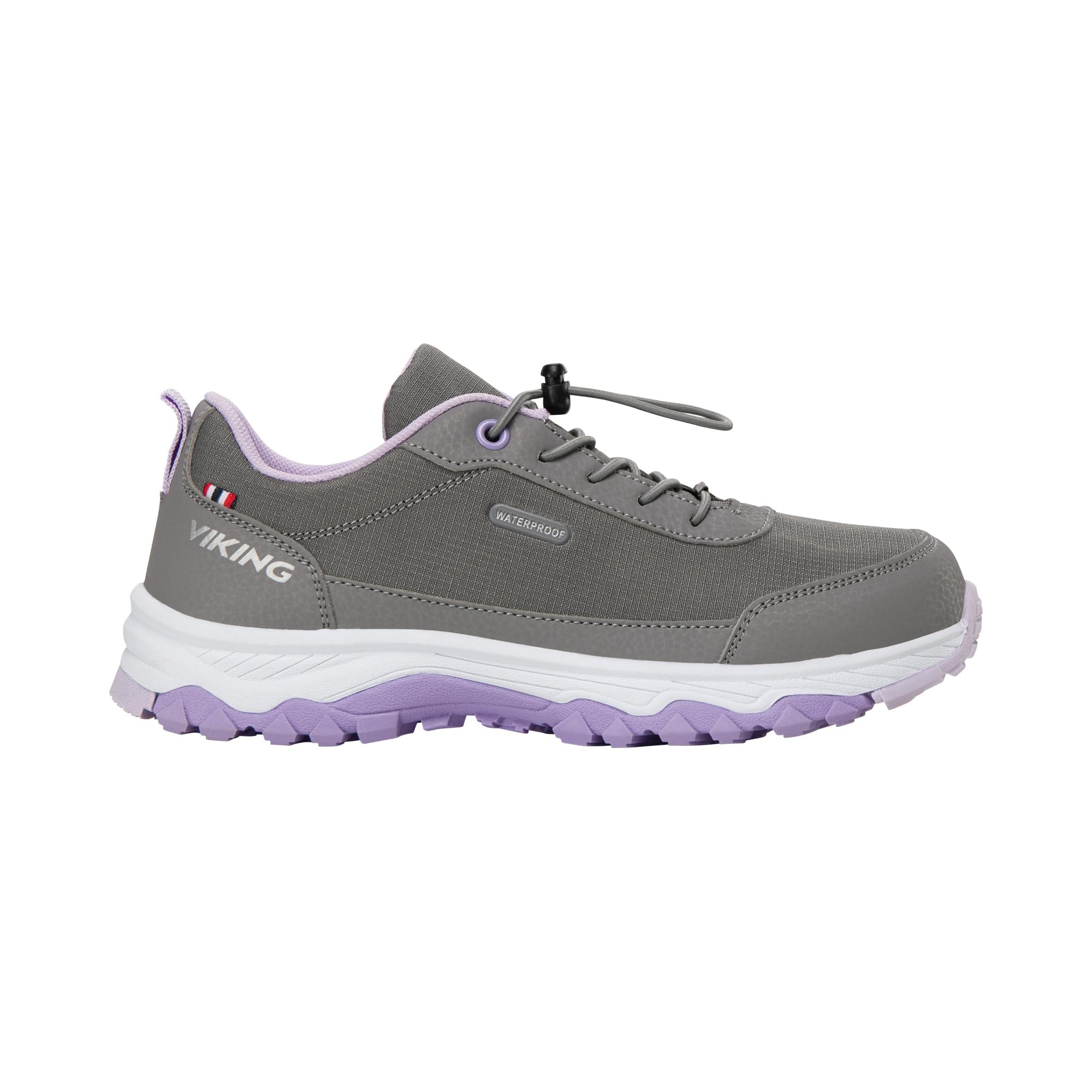 viking Crude Low WP Extra Stabilität und Unterstützung, Pearlgrey/Lavender, 29
