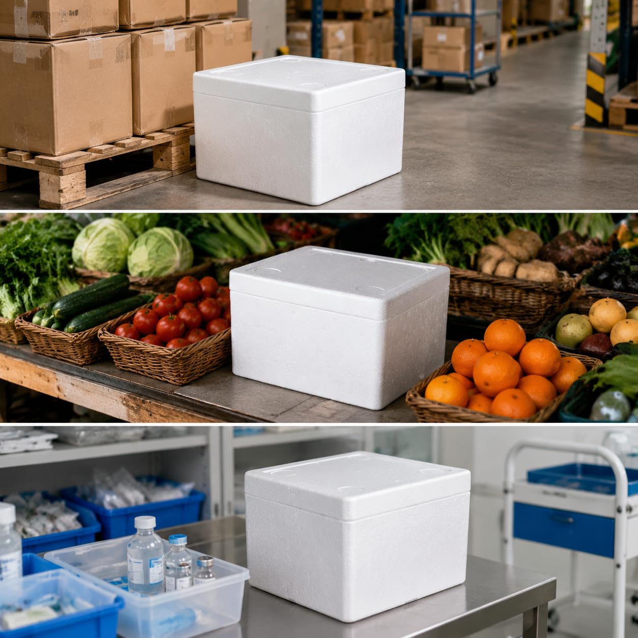 Homyl Custodia Medica Isolata Borsa Termica Contenitore Scatola Farmaci con Isolamento in Schiuma Pressurizzata Adatta a Trasporto Vaccini Forniture Mediche