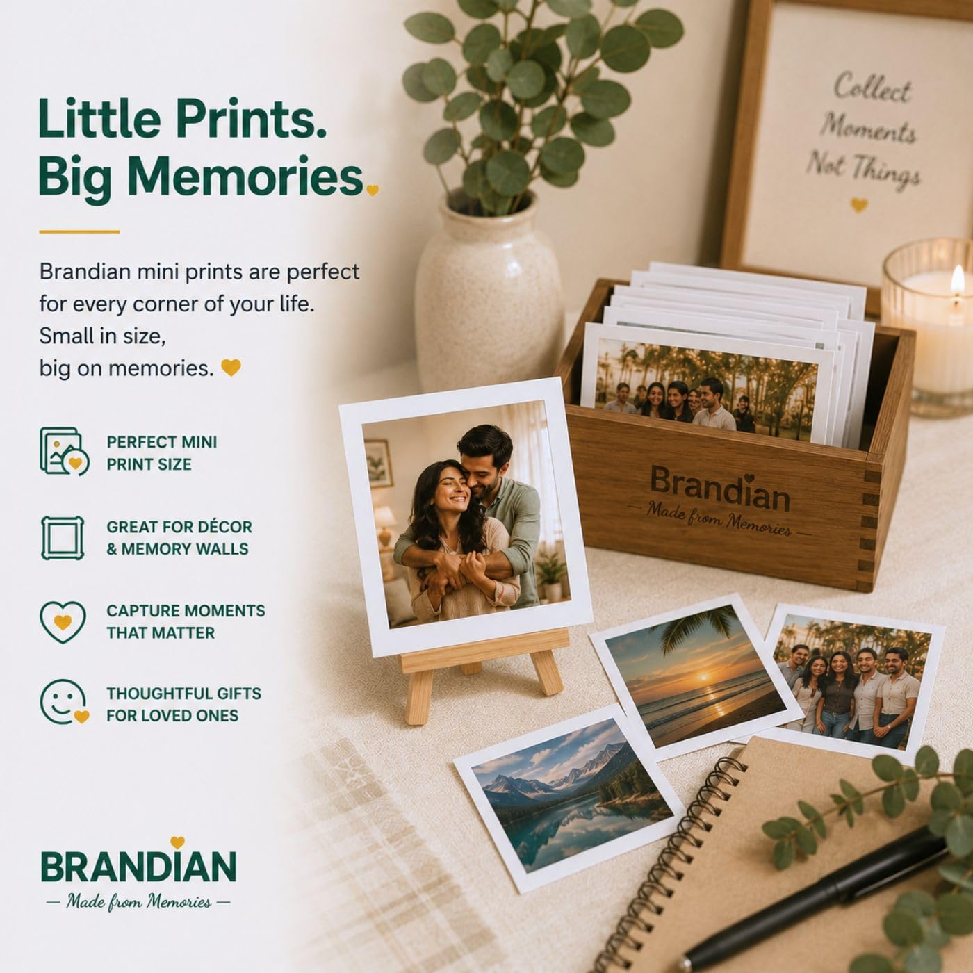 Personalized Mini Photo Prints - Create Keepsakes! -8 Personalized Mini Photo Prints - Create Keepsakes! -8