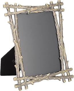 Pet Memorial Picture Frame Dog Cat Photo Display Frame Vertical Portrait Memorial Picture Frames for Pet Lovers Branches Style 5x7inch