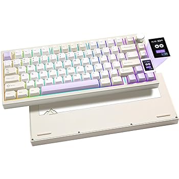 Yunzii AL80 メカニカルキーボード YUNZII AL80 QMK/VIA Aluminum LCD Mechanical Keyboard